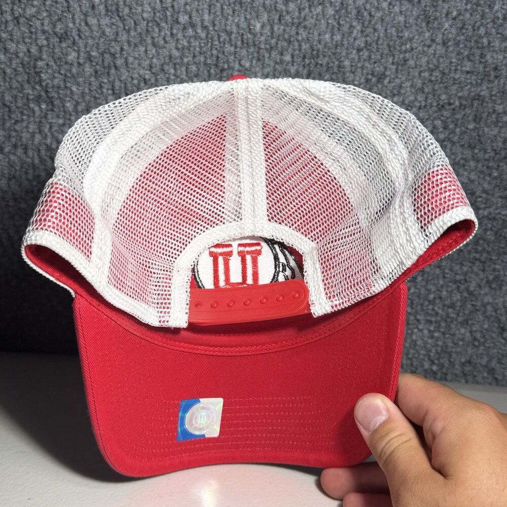 Utah Utes Hat NCAA Fanatics Snapback‎ Adjustable Trucker Mesh Cap Red One Size - Picture 5 of 7